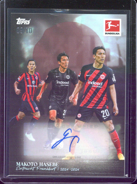 2025-26 Topps Bundesliga International Stars Makoto Hasebe Legend Autograph /10