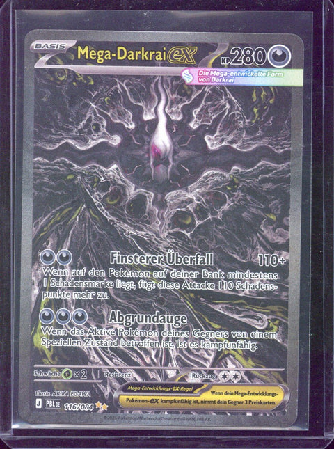 2026 Pokemon PBL DE Mega Darkrai ex SIR #116