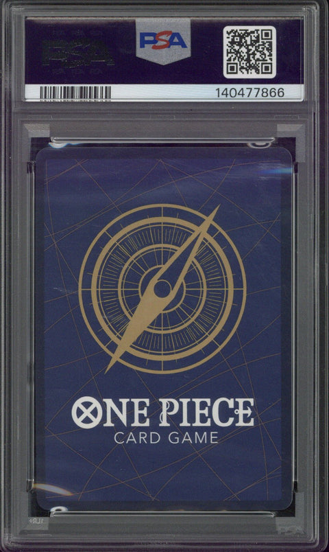 2025 One Piece OP11 JP Shanks Special Alternate Art #004 PSA 10