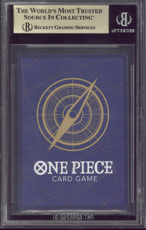 2024 One Piece #OP01 Nami Manga Art R #016 BGS Pristine 10