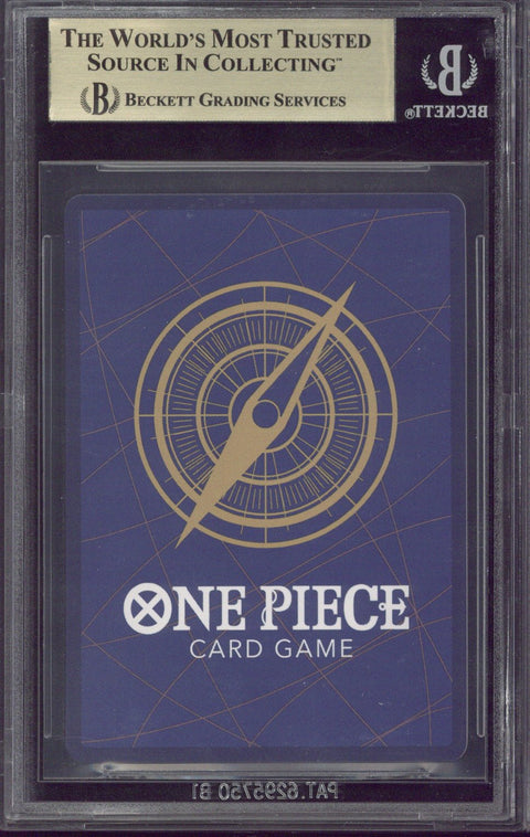 2024 One Piece #EB01 The Best Premium Booster Tony Tony Chopper Manga Art Sec Gold Foil BGS Pristine 10