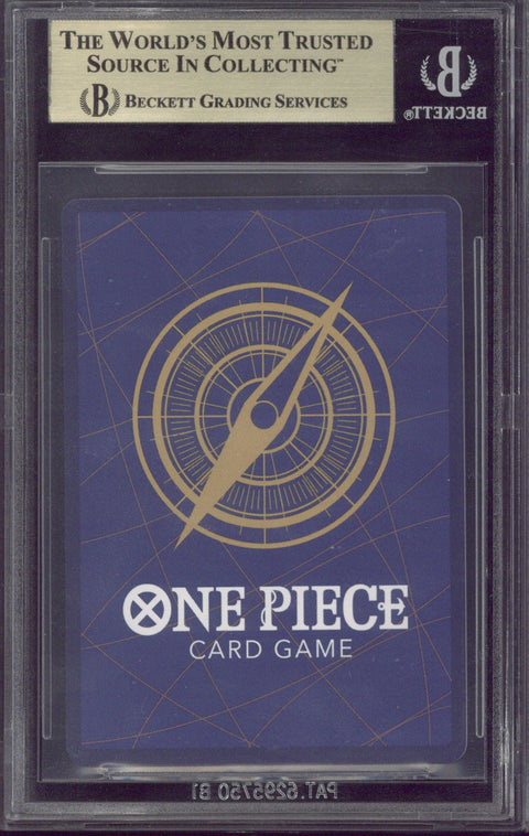 2024 One Piece #OP05 The Best Premium Booster Monkey D.Luffy Manga Art Sec BGS 9.5