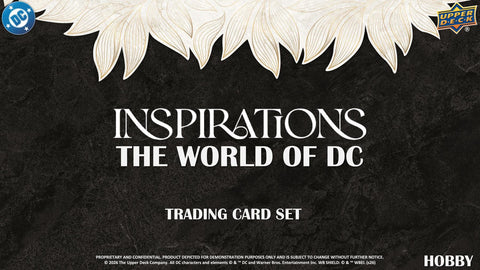 2025 Upper Deck Inspirations The World of DC Hobby