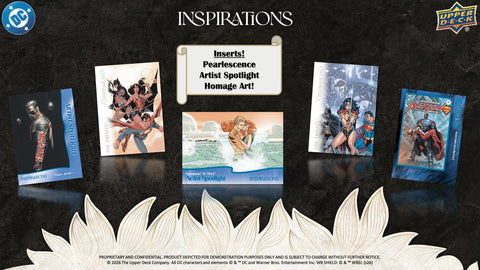 2025 Upper Deck Inspirations The World of DC Hobby