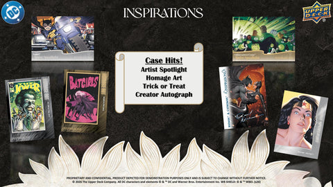 2025 Upper Deck Inspirations The World of DC Hobby