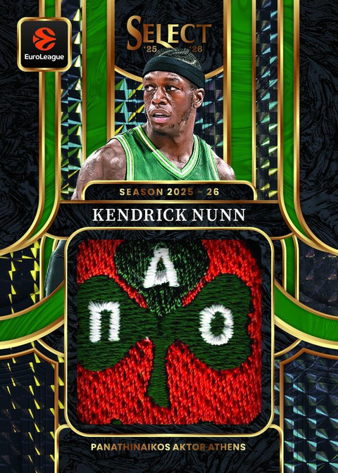 2025/26 Panini Select EuroLeague Basketball Hobby