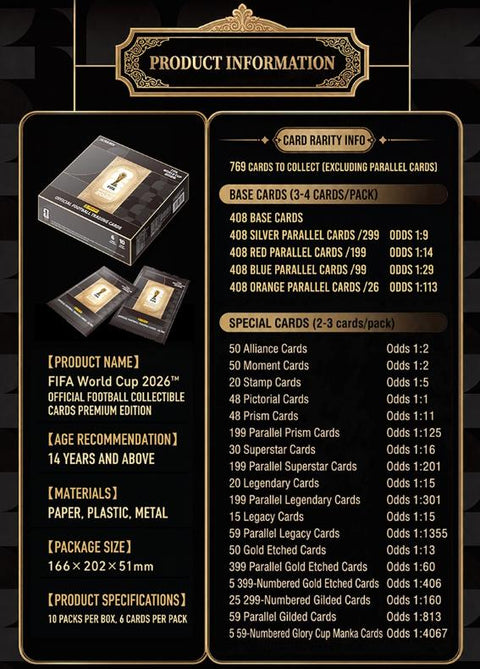 2026 Panini x Kayou FIFA World Cup Soccer Premium Hobby
