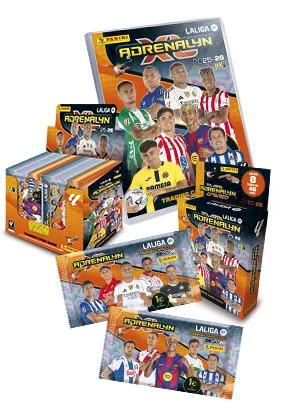 2025/26 Panini LaLiga Adrenalyn XL Soccer 50-Pack Retail Box