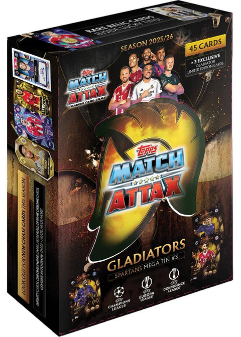 2025/26 Topps Match Attax UEFA Champions League Soccer Mega Tin