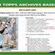 2024 Topps Archives Baseball Hobby Pack