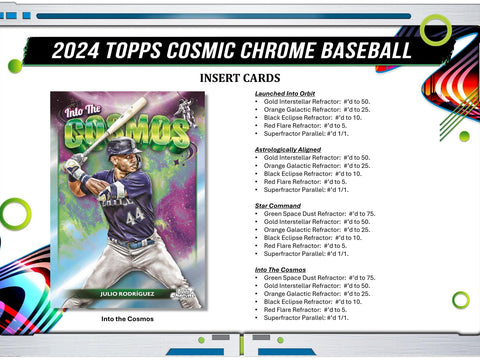 2024 Topps Cosmic Chrome Baseball Hobby Pack