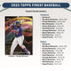 2025 Topps Finest Baseball Hobby Pack
