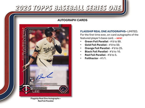 2025 Topps Series 1 Baseball Hobby Jumbo Pack