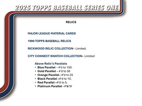 2025 Topps Series 1 Baseball Hobby Jumbo Pack