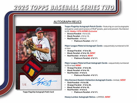 2025 Topps Series 2 Baseball Hobby Jumbo Pack
