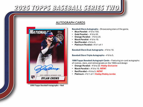 2025 Topps Series 2 Baseball Hobby Jumbo Pack