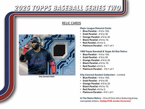 2025 Topps Series 2 Baseball Hobby Jumbo Pack