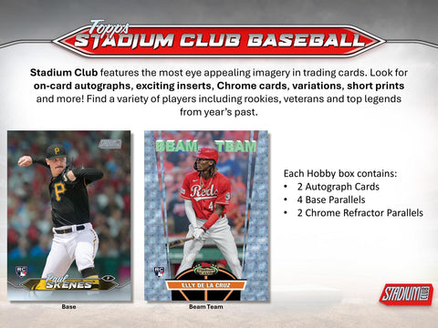 2024 Topps Stadium Club Baseball Hobby Pack