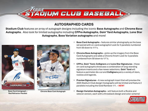 2024 Topps Stadium Club Baseball Hobby Pack