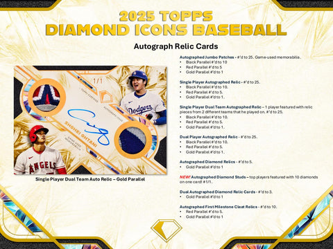 2025 Topps Diamond Icons Baseball Hobby