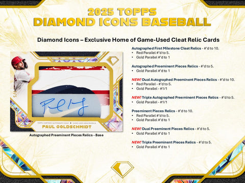 2025 Topps Diamond Icons Baseball Hobby