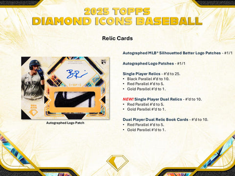 2025 Topps Diamond Icons Baseball Hobby