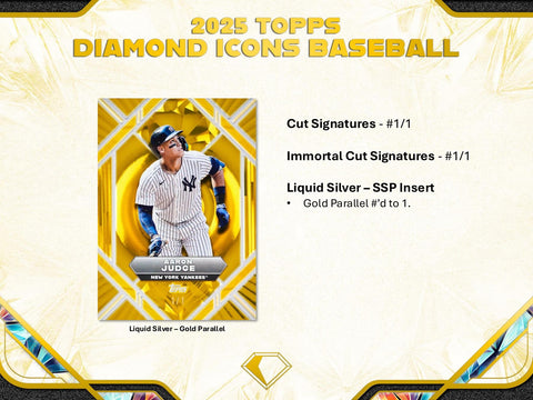2025 Topps Diamond Icons Baseball Hobby