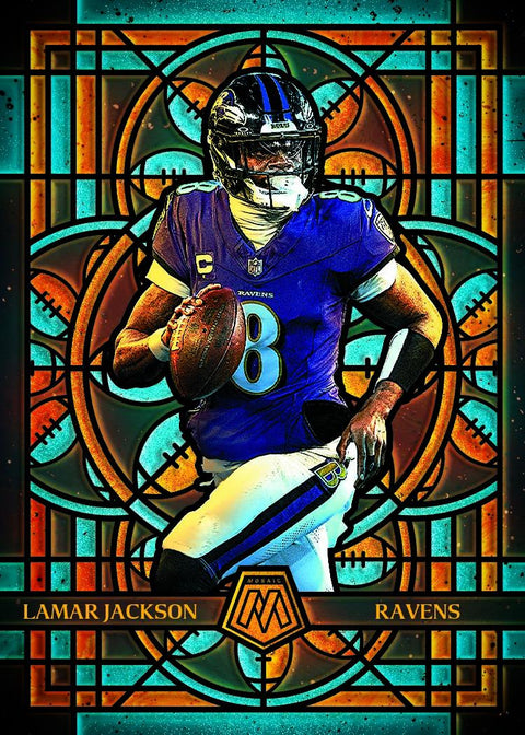 2025 Panini Mosaic Football Mega (Reactive Purple Parallels!)
