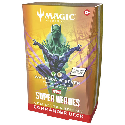 Magic the Gathering Marvel Super Heroes Collector Commander 4-Deck Case