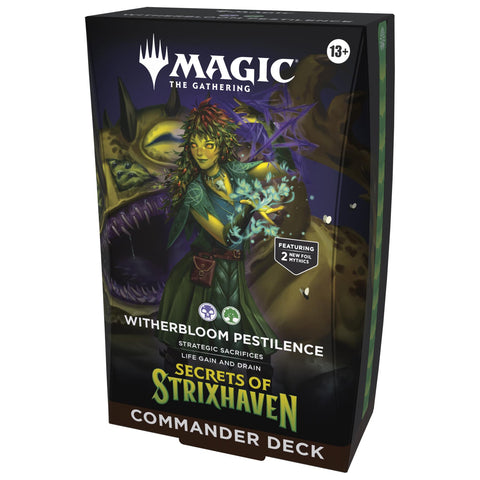 Magic the Gathering Secrets of Strixhaven Commander 5-Deck Case