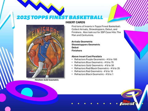 2024/25 Topps Finest Basketball Breaker Delight