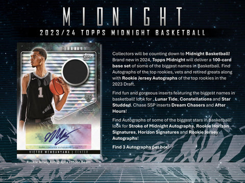 2023/24 Topps Midnight Basketball Hobby