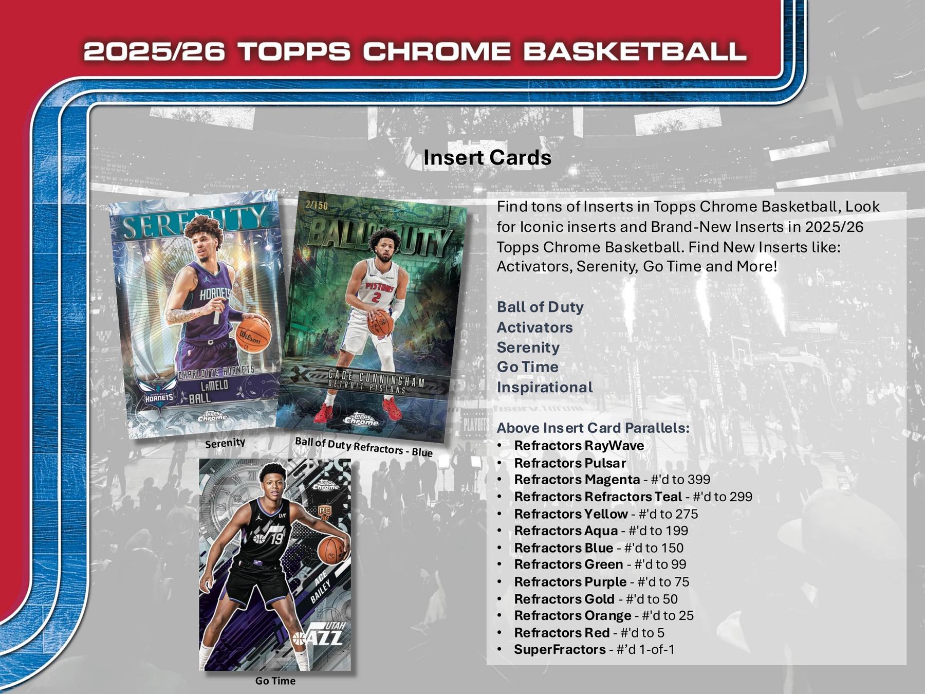 2025/26 Topps Chrome Basketball 7-Pack Blaster