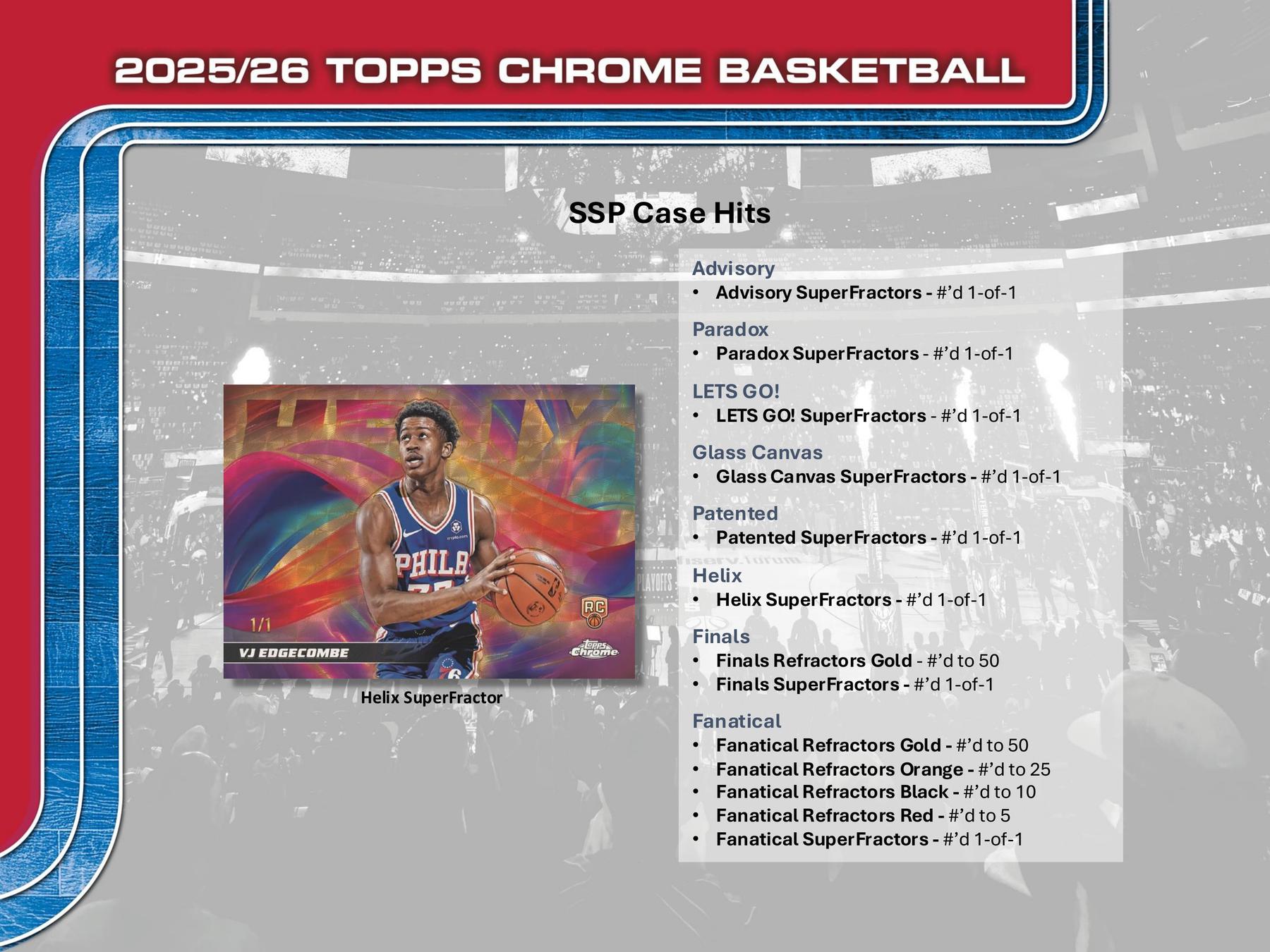 2025/26 Topps Chrome Basketball 7-Pack Blaster