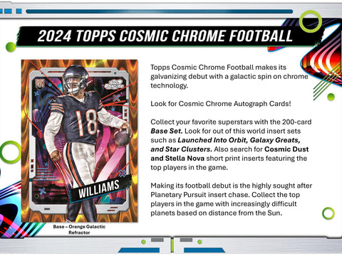 2024 Topps Cosmic Chrome Football Hobby Pack