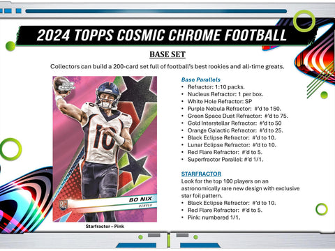 2024 Topps Cosmic Chrome Football Hobby Pack