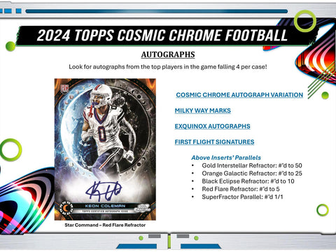 2024 Topps Cosmic Chrome Football Hobby Pack