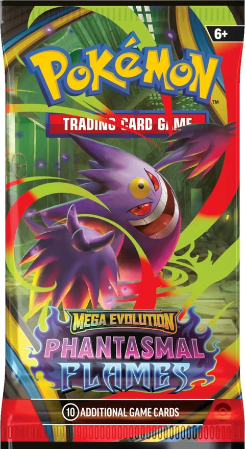 Pokemon Mega Evolution: Phantasmal Flames 6-Pack Booster Bundle