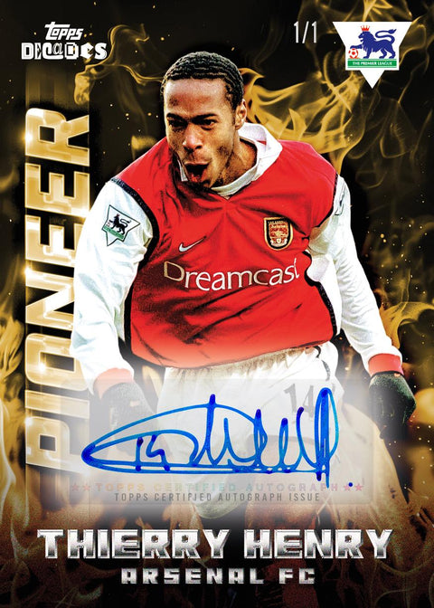 2025 Topps Decades 90's Premier League Soccer Hobby Box