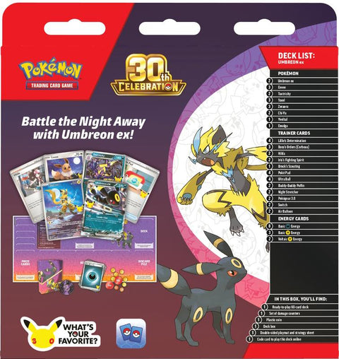 Pokemon 30th Celebration Battle Deck (Presell)