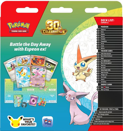 Pokemon 30th Celebration Battle Deck (Presell)