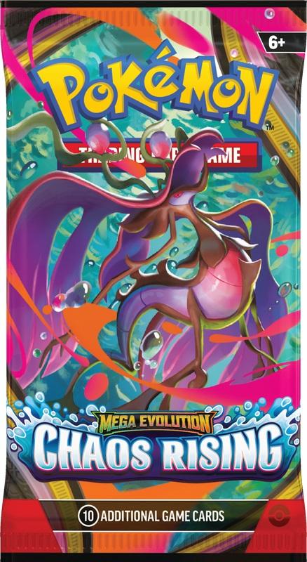Pokemon Mega Evolution: Chaos Rising 6-Pack Booster Bundle