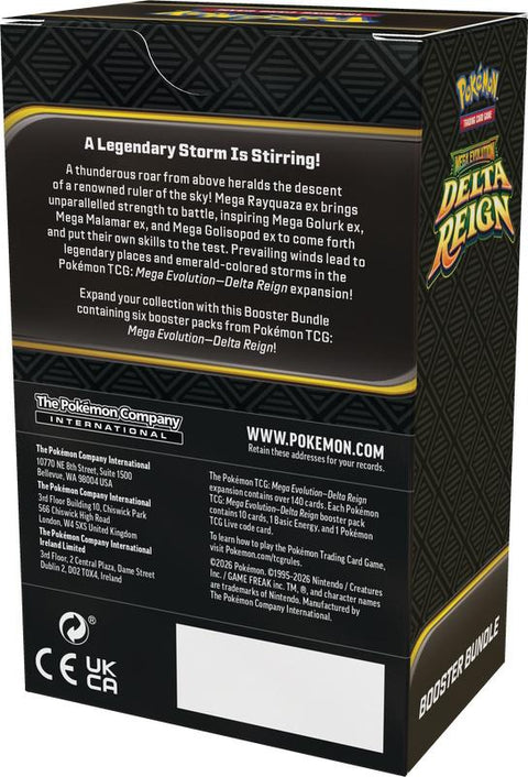 Pokemon Mega Evolution: Delta Reign 6-Pack Booster Bundle (Presell)