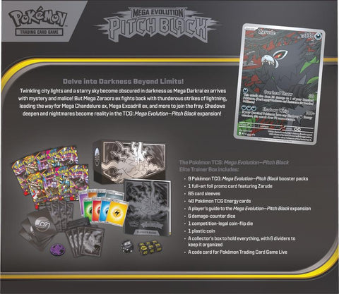 Pokemon Mega Evolution: Pitch Black Elite Trainer