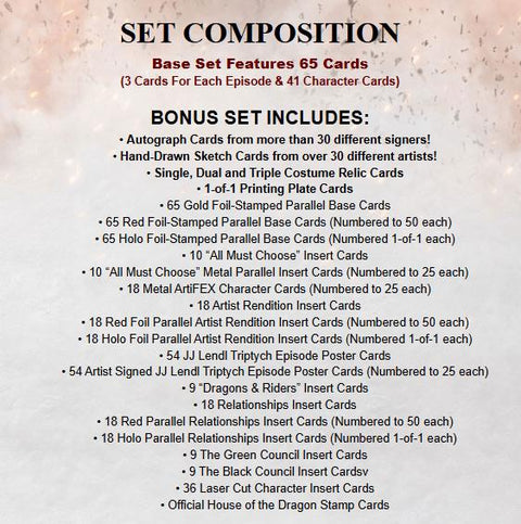 2026 Rittenhouse House of Dragon Series 2 Hobby