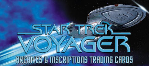 2026 Rittenhouse Star Trek Voyager Archives & Inscriptions Hobby