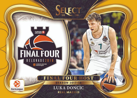 2025/26 Panini Select EuroLeague Basketball Hobby