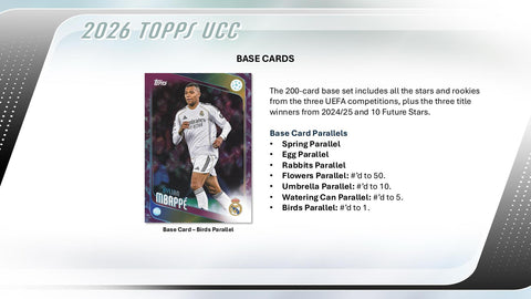 2025/26 Topps UEFA Club Competitions Soccer Spring Tin