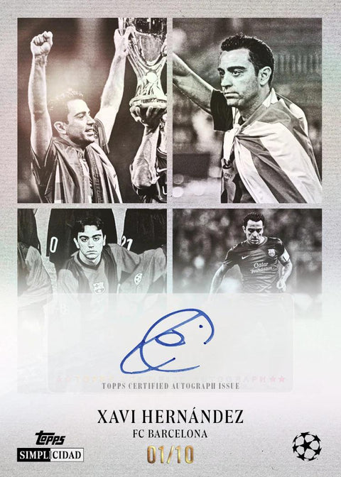 2025/26 Topps Simplicidad UEFA Club Competitions Soccer Hobby Box