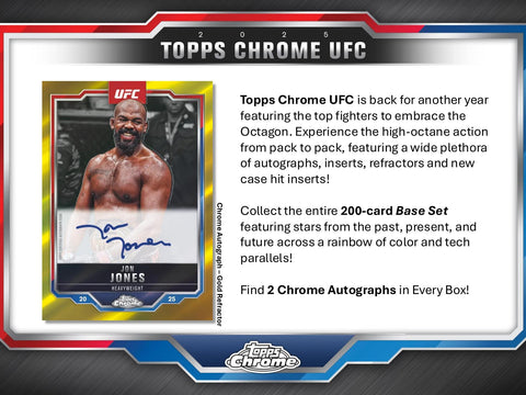2025 Topps Chrome UFC Hobby